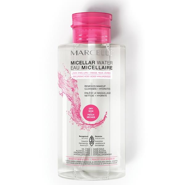 PET bottles for Marcelle's Micellar water